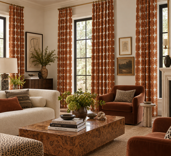 71417 Rust Fabric