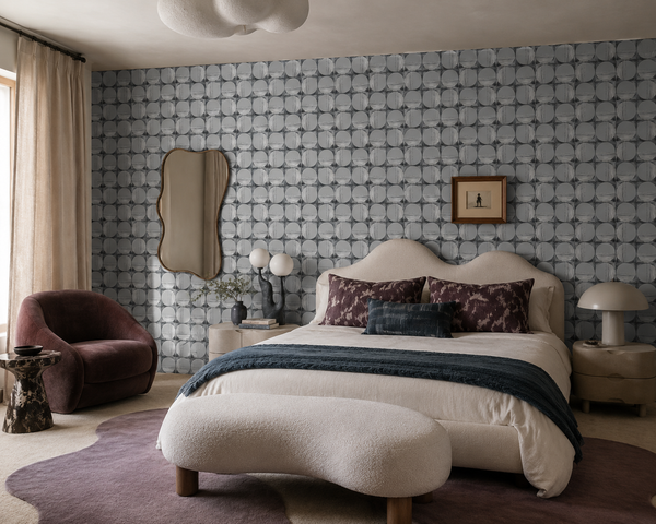 42623 Blue Heather Eco-Friendly Type II Wallcovering
