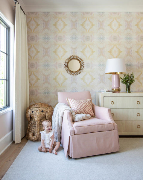 10516 Shell Pink A Standard Wallcovering