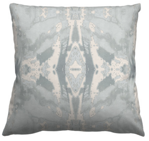 125-5 Grey Ivory Pillow Cover