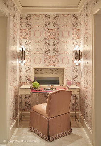 411 Peach Taupe Standard Wallcovering