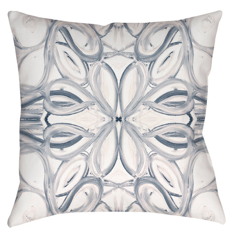 5114 Blue White Pillow Cover
