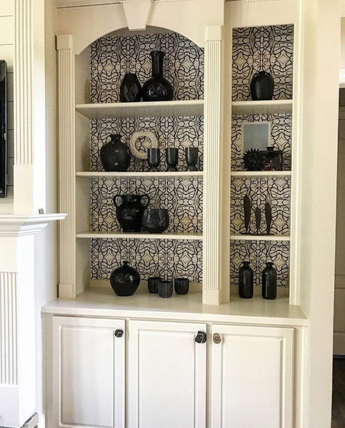 51514 Black White B Standard Wallcovering