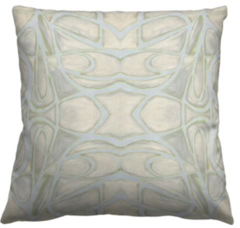 51514 Grey Chartreuse Pillow Cover