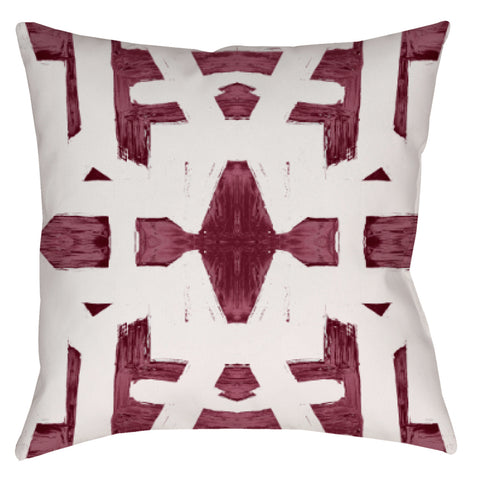 82113 Oxblood #1 Pillow Cover :: IN STOCK