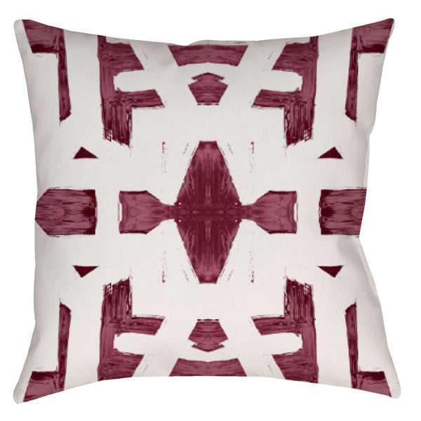 82113 Oxblood #1 Pillow Cover