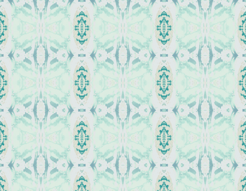 125-5 Turquoise Green A Standard Wallcovering