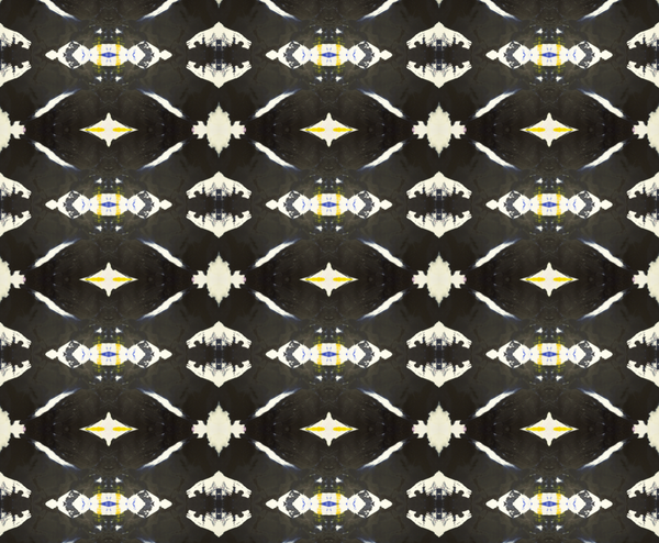 125-4 Black Yellow A Standard Wallcovering