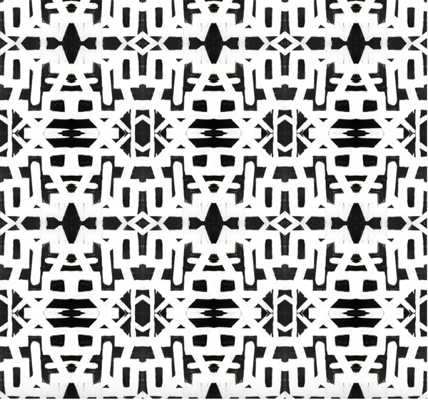 82113 Black White Inverse Eco-Friendly Type II Wallcovering